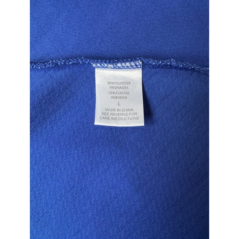 GB Girls' Dress Size Large Royal Blue Cap Sleeve Knee Length - Picture 6 of 6
